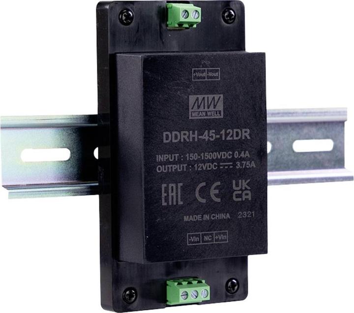 Image du produit Mean Well DDRH-45 DC/DC sortie simple