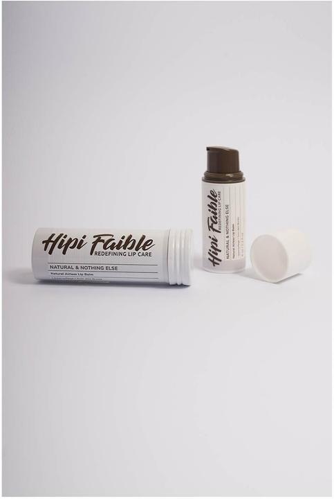 Actual product image Hipi Faible - Lip Balm Natural & Nothing Else (Lip balm, 6 ml)