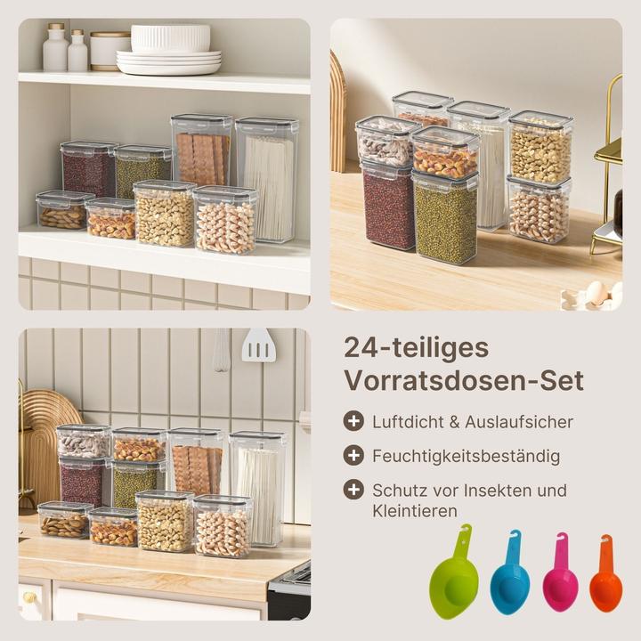 Immagine prodotto Hermex Set di barattoli da 24 pezzi (6.80 l)