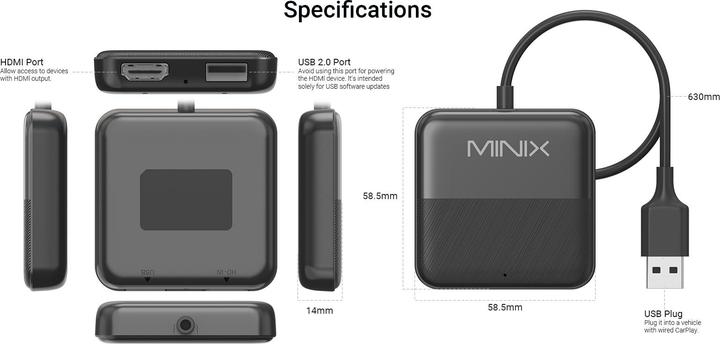 Produktbild Minix CA361 Plus