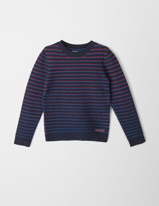 Immagine prodotto s.Oliver Strickpullover Gestreifter Pullover aus Baumwollmix (98)