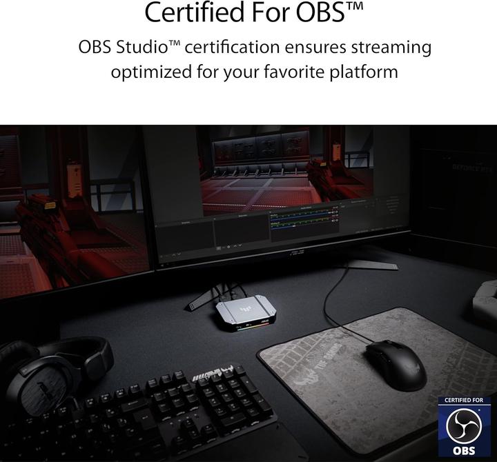 Produktbild ASUS Tuf Gaming Capture Box (PC)