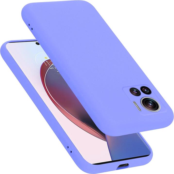 Actual product image Cadorabo TPU Liquid Silicone Case Cover for Motorola EDGE 30 ULTRA / X30 PRO (Motorola Moto X30 Pro)