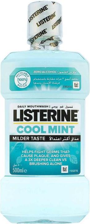 Image du produit Listerine Bain de bouche Menthe fraîche Menthe douce (1000 ml, Rince-bouche)