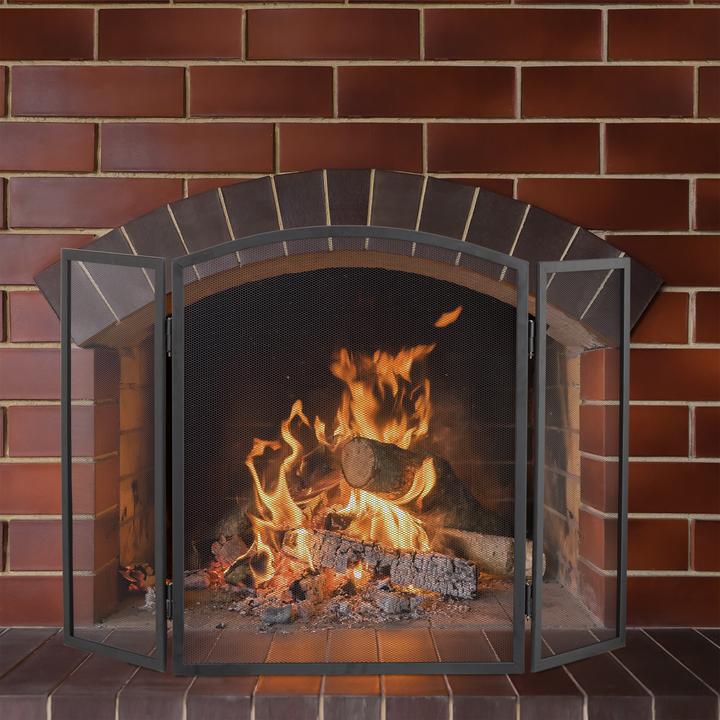 Image du produit Relaxdays Grille pare-étincelles (96 x 1 x 62 cm)