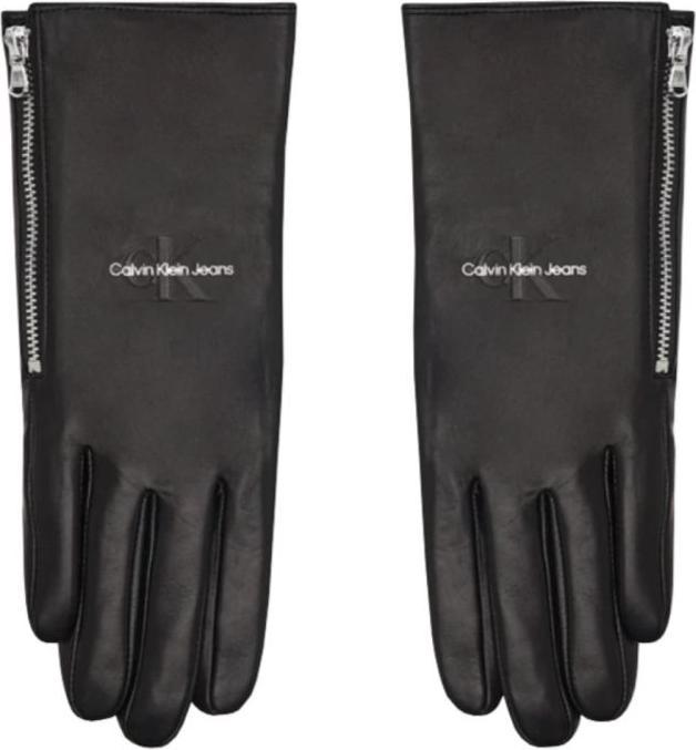 Actual product image Calvin Klein W'S Leather Gloves (M, L)