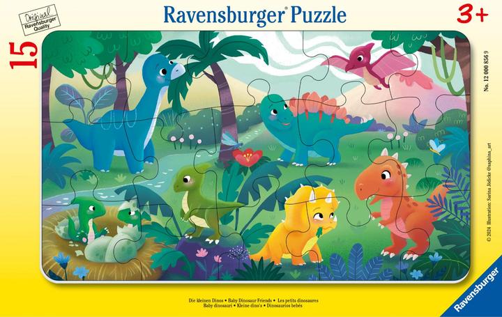 Immagine prodotto Ravensburger I piccoli dinosauri (15 pezzi)