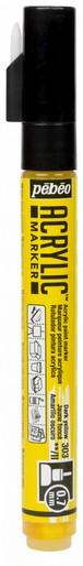 Produktbild Pebeo Acrylic Marker Extra Dünn Rundspitze 0,7mm (Dunkelgelb, 0.70 mm)