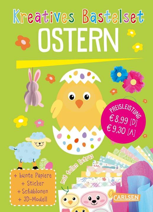 Actual product image Kreatives Bastelset: Ostern (German, Anton Poitier, 2023)
