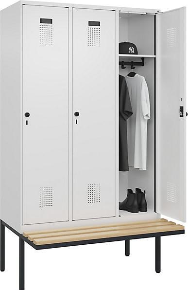 Actual product image kaiserkraft Evolo PLUS bench locker (120 cm, 212 cm)