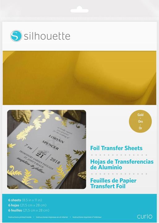 Image du produit Silhouette Transfert de feuilles d'or