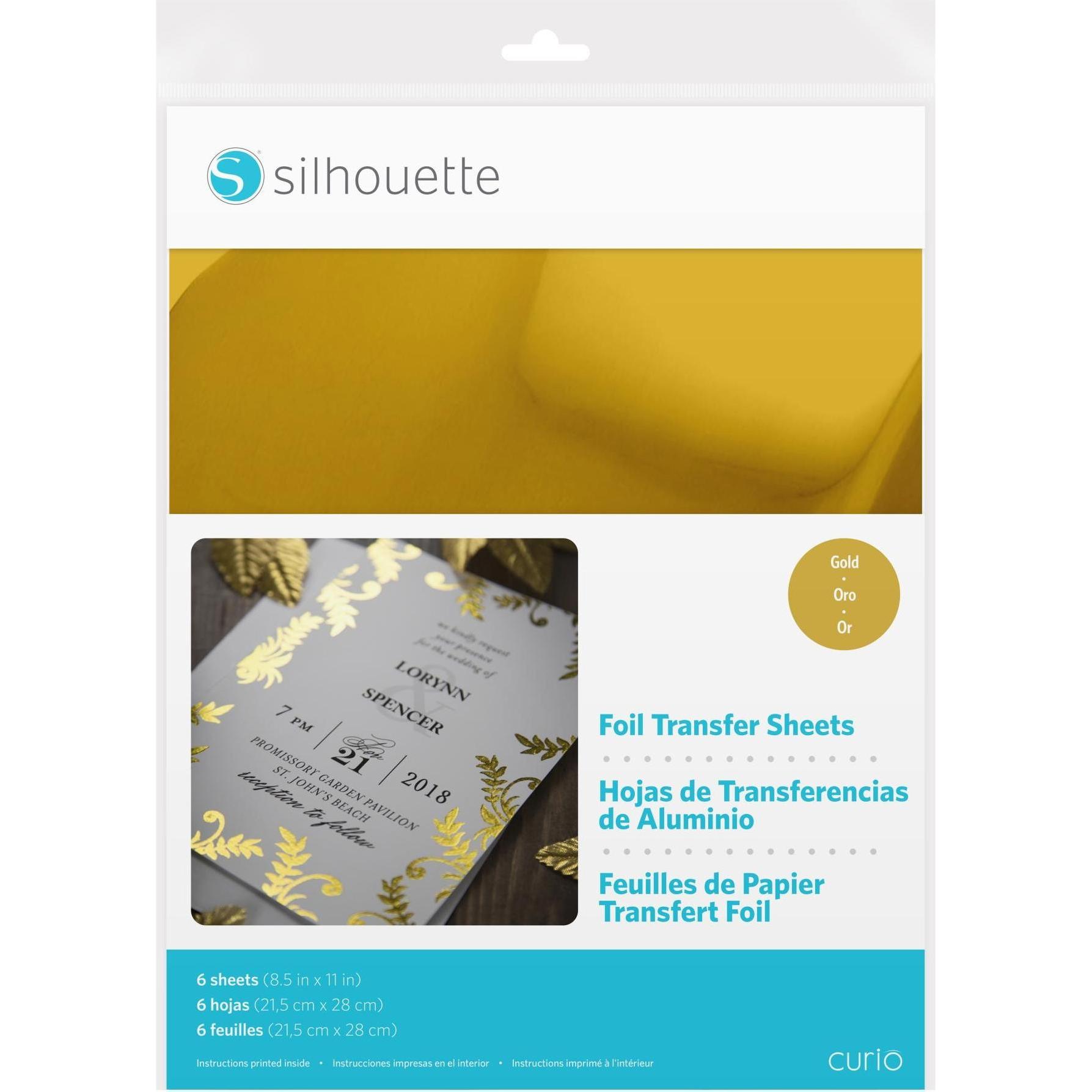 Silhouette Transferfolie gold