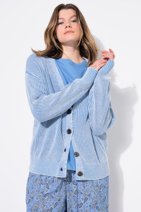 Produktbild Studio Untold Strickjacke, oversized, Strukturstrick (56)