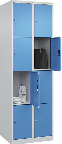 Actual product image kaiserkraft 4-compartment locker Evolo PLUS (60 cm, 185 cm)