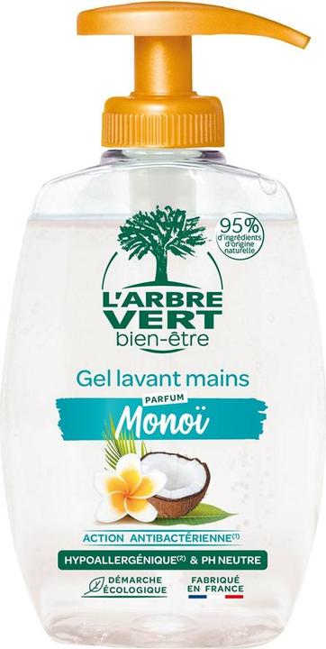 Image du produit L'arbre vert Savon liquide écologique Monoï (Savon liquide, 300 ml)