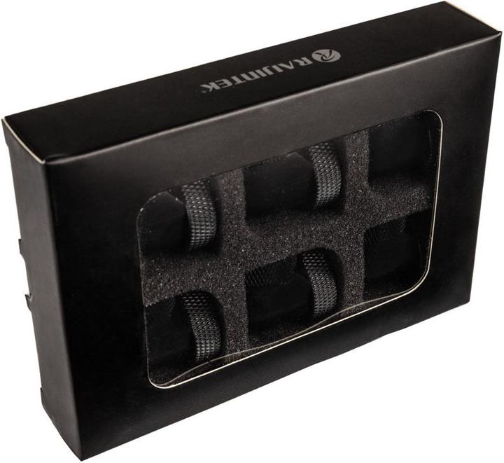 Produktbild Raijintek Anschluss PELIAS D140906, 14mm, 90 Grad Adapter - 6er-Pack