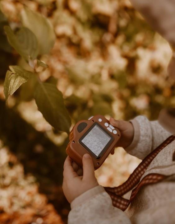 Actual product image Mrs. Ertha Cam Cam My First Digital Camera Rusted Soft Squares