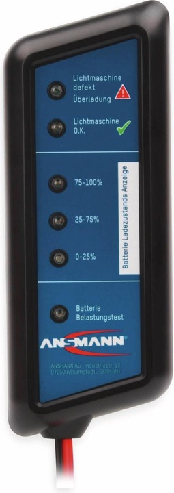 Actual product image Ansmann Battery tester automotive power check