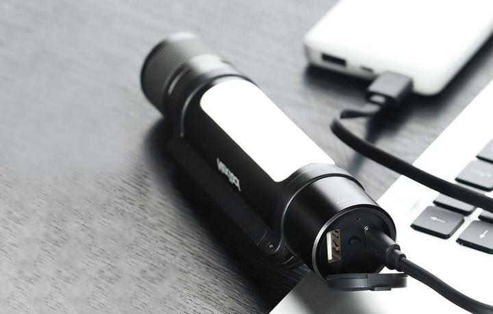 Immagine prodotto NexTool Torcia 6 in 1 (incluso allarme sonoro e luminoso, banca di energia e luce da campeggio) (16.05 cm, 1000 lm)