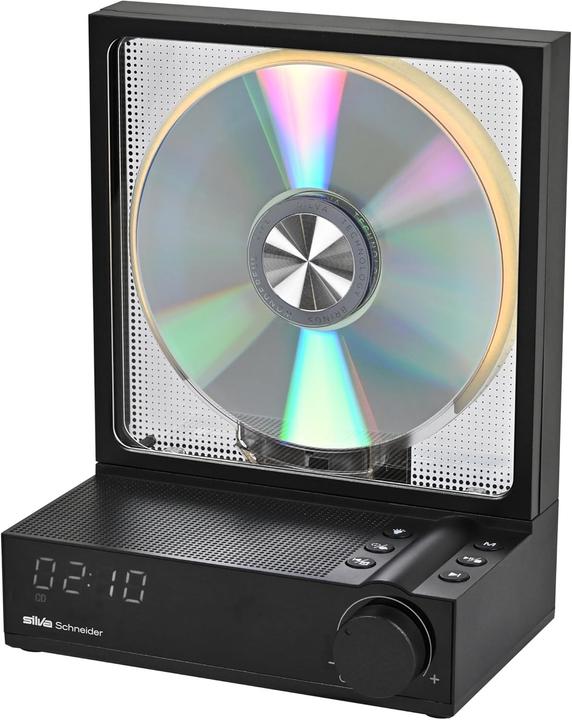Image du produit Silva Schneider Lecteur CD portable avec Bluetooth 5.3, conversion MP3, batterie 4000 mAh et antichoc