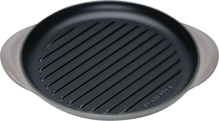 Le Creuset Piastra per grigliare rotonda 25 cm Flint
