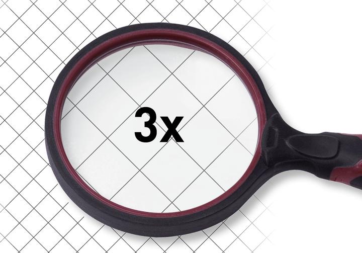 Actual product image Kraftwerk Magnifying glass with LED light