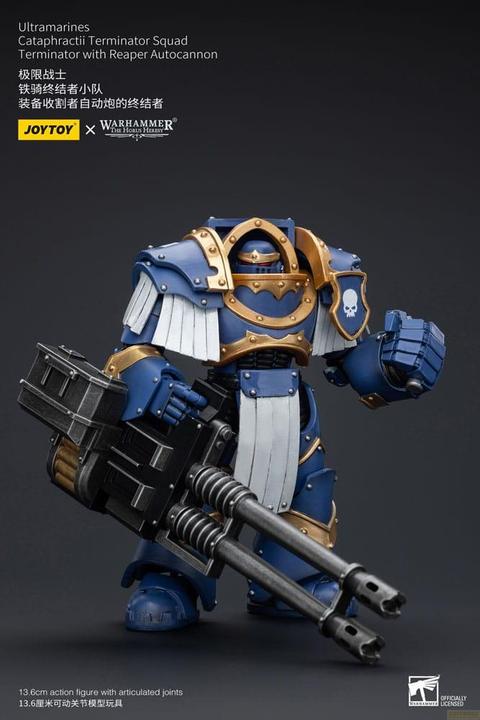 Produktbild Joy Toy Warhammer The Horus Heresy Actionfigur 1/18 Uitramarines Cataphractii Terminator Squad Terminator wi