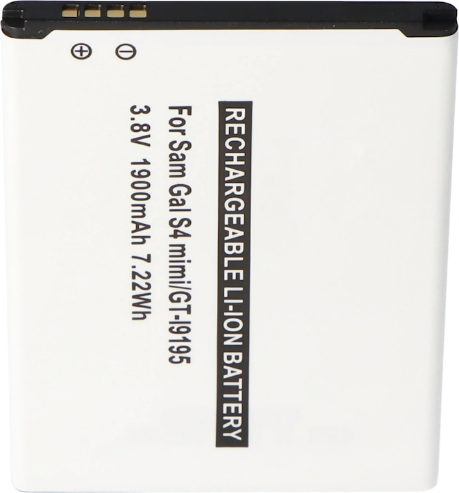 Actual product image Samsung Battery Galaxy S4 Mini replica battery, GT-I9195, GT-I9190, GT-I9192, B500BE