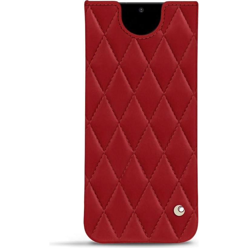 Noreve Lederschutzhülle (Samsung Galaxy S20), Smartphone Hülle, Rot
