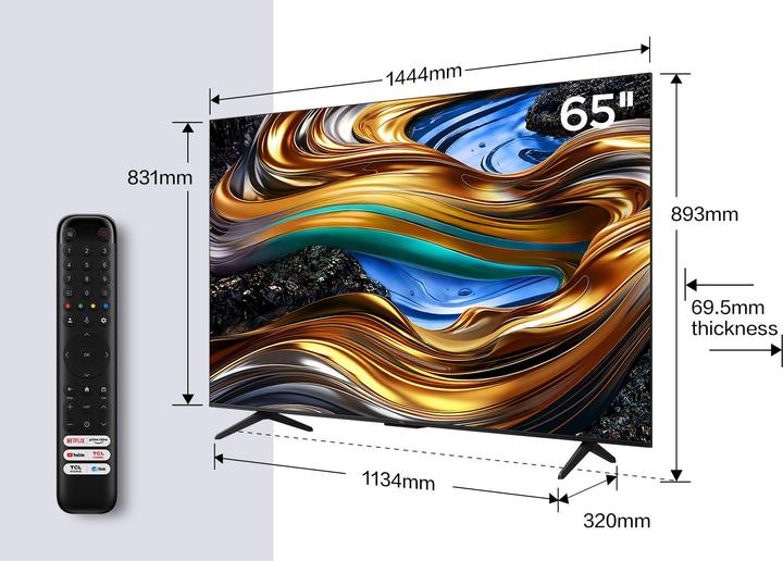 Produktbild TCL 65P755 (65", LCD, 4K, 2024)