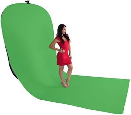 Image du produit Studioking Background Board BBT-10-07 Vert/Bleu 150x400 cm (150 cm, 400 cm)