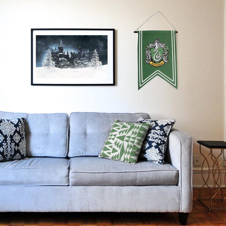 Actual product image Cinereplicas Harry Potter bannière Slytherin 30 x 44 cm (30 x 44 cm)