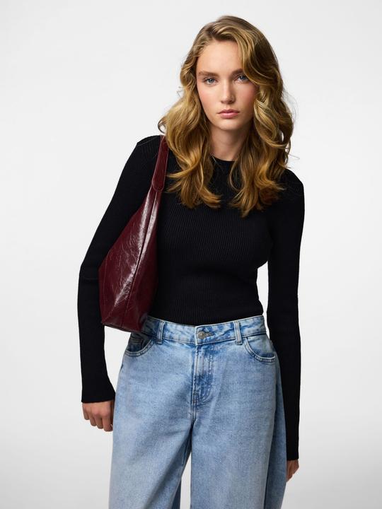 Actual product image Pieces Pcmira New Ls O-Neck Knit Noos Bc (M)