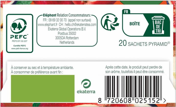 Energie-Label Elephant Infusion Pomme Cannelle (36 g)