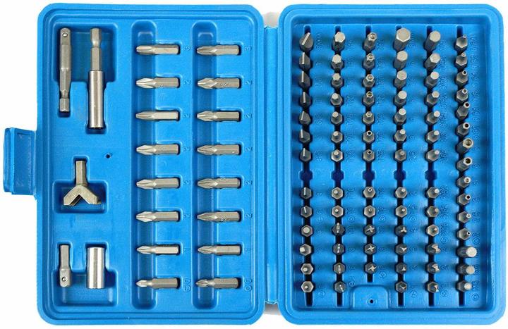 Actual product image Silver ZESTAW KOŃCÓWEK I BITÓW 100el.