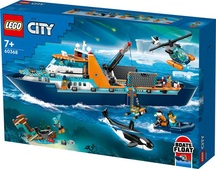 Image du produit LEGO Navire de recherche sur l'Arctique (60368, LEGO City)