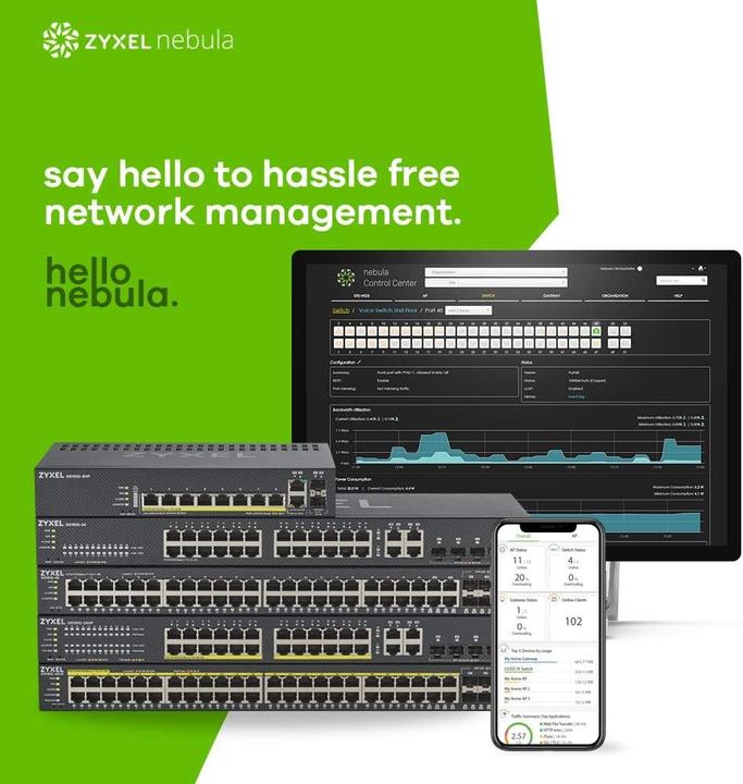 Produktbild Zyxel GS1920-48HPv2 (50 Ports)