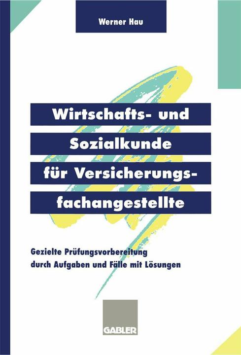 Produktbild Wirtschafts- und Sozialkunde für Versicherungsfachangestellte (Deutsch, 1997)