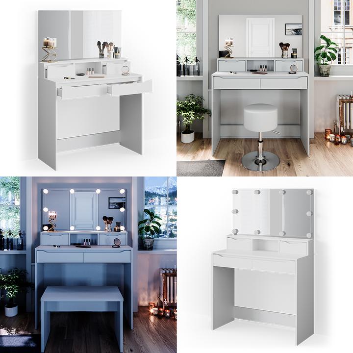 Produktbild Vicco Ruben mit Spiegel (100 x 42 x 150 cm)