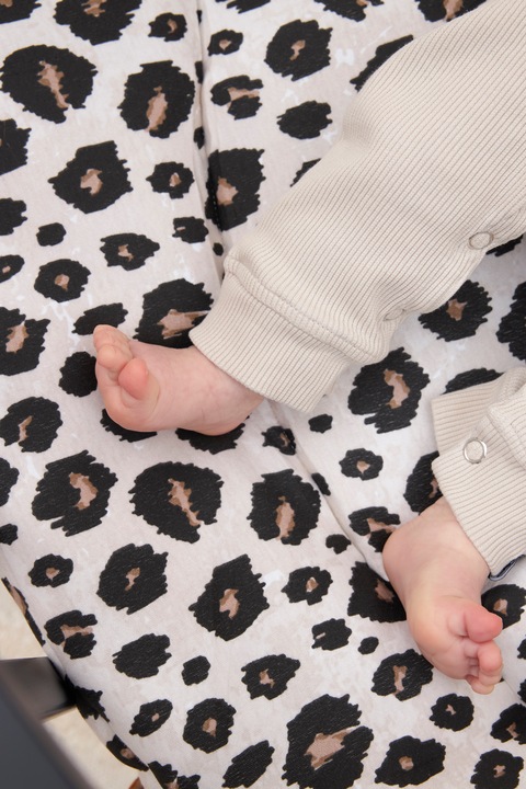 Actual product image Meyco Playpen insert rond Leopard sand melange (95 cm, 95 cm)