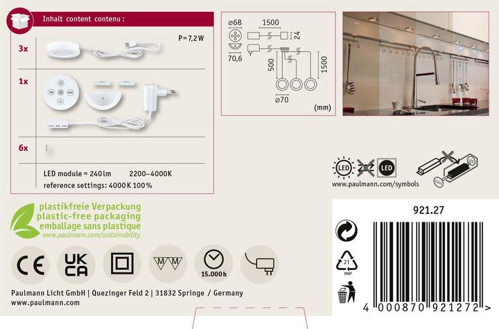 Immagine prodotto Paulmann Batuno (240 lm)