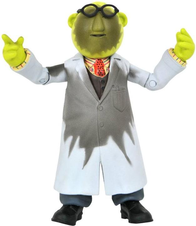 Actual product image Diamond Select Toys The Muppets Action Figures Box Set Lab Accident Bunsen & Beaker SDCC 2021 Previews Exclusive