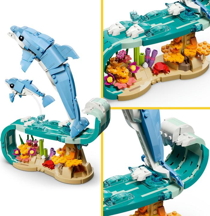 Image du produit LEGO Wunderschöne Delfine (31385, LEGO Creator 3-in-1)
