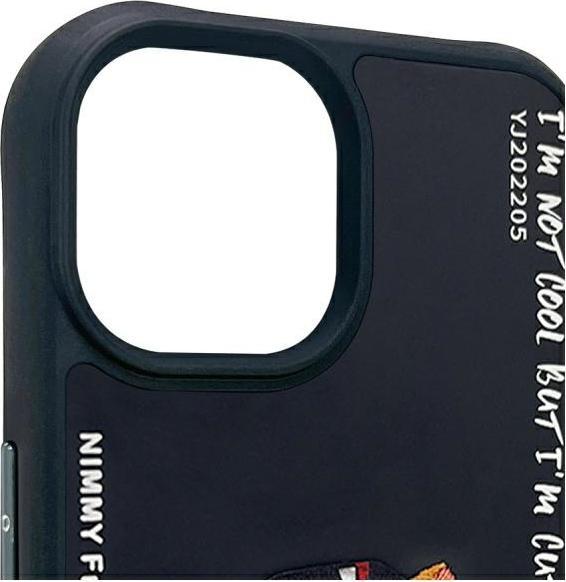 Produktbild Audi Nimmy case iPhone 15 6.1" black Glasses Cool Cat (Apple iPhone 15)