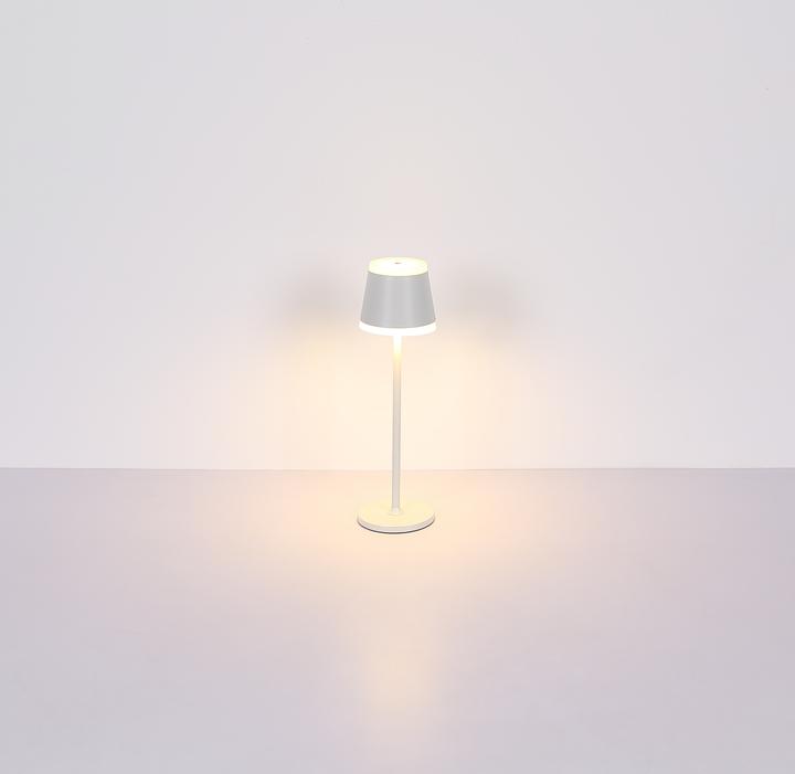 Produktbild Globo Tischleuchte Ridley I weiss matt LED (350 lm)