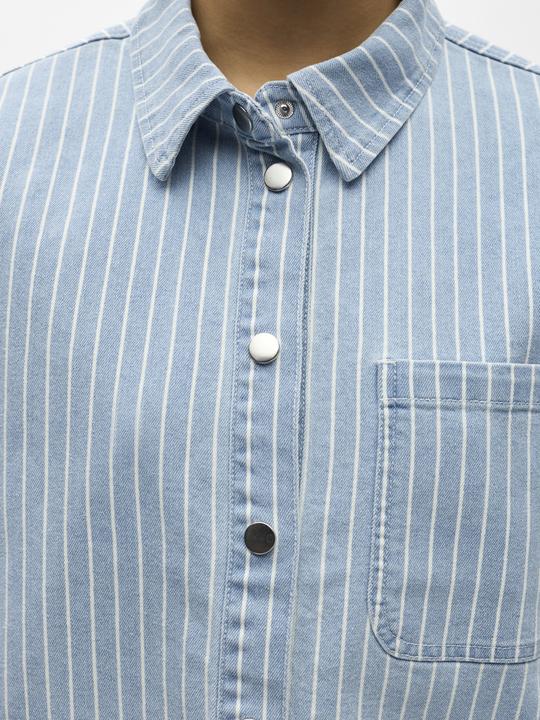 Produktbild Object Cropped Denim Hemd (38)