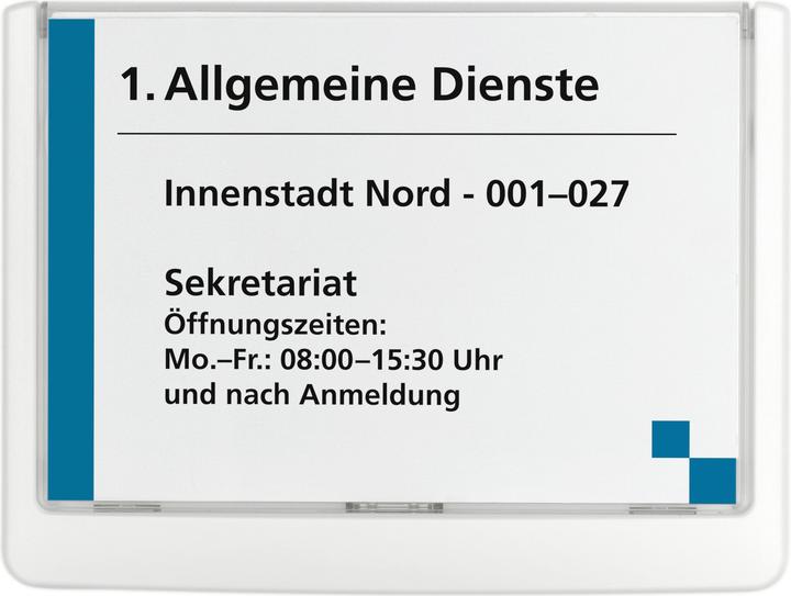 Produktbild Durable Türschild Click Sign
