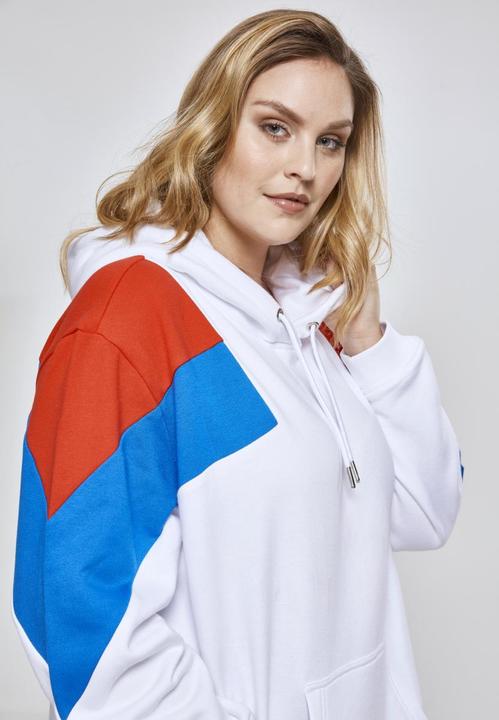 Produktbild Urban Classics Ladies Oversize 3-Tone Block Hoody (XXL)