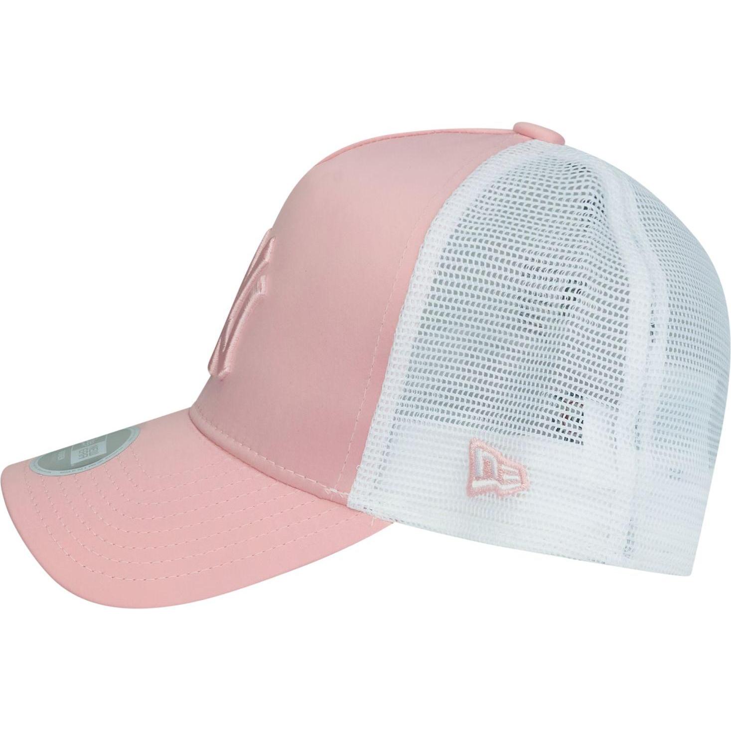 Thumbnail - New Era, Damen, Cap, Trucker Satin New York Yankees, Rosa