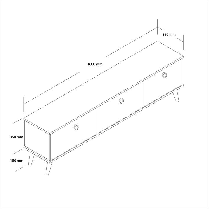 Valeurs nutritives et ingrédients Kalune Design Lexus (180 x 35 x 53 cm)